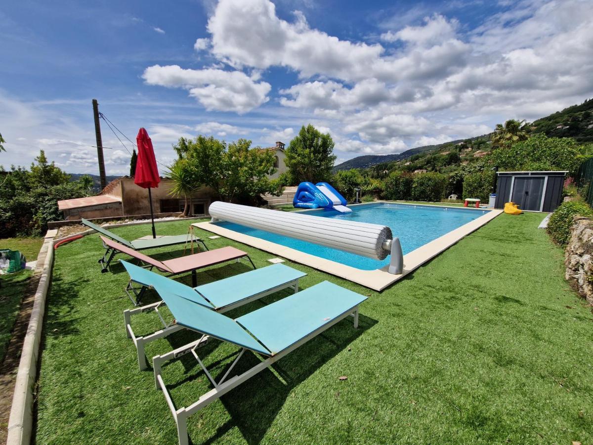 Appartement 2 Pieces Renove Avec Acces Piscine Peymeinade Esterno foto